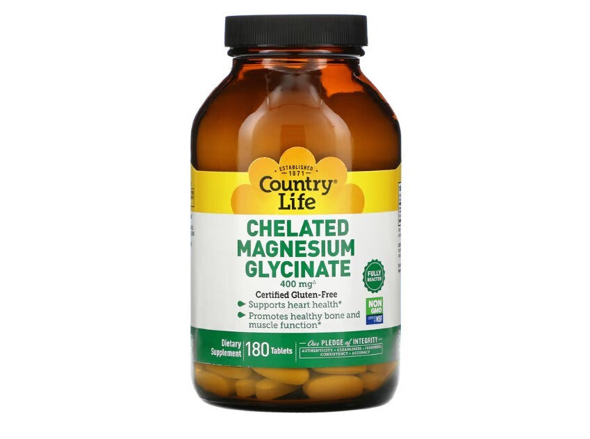 Magnesium Glycinate 180 Tablets