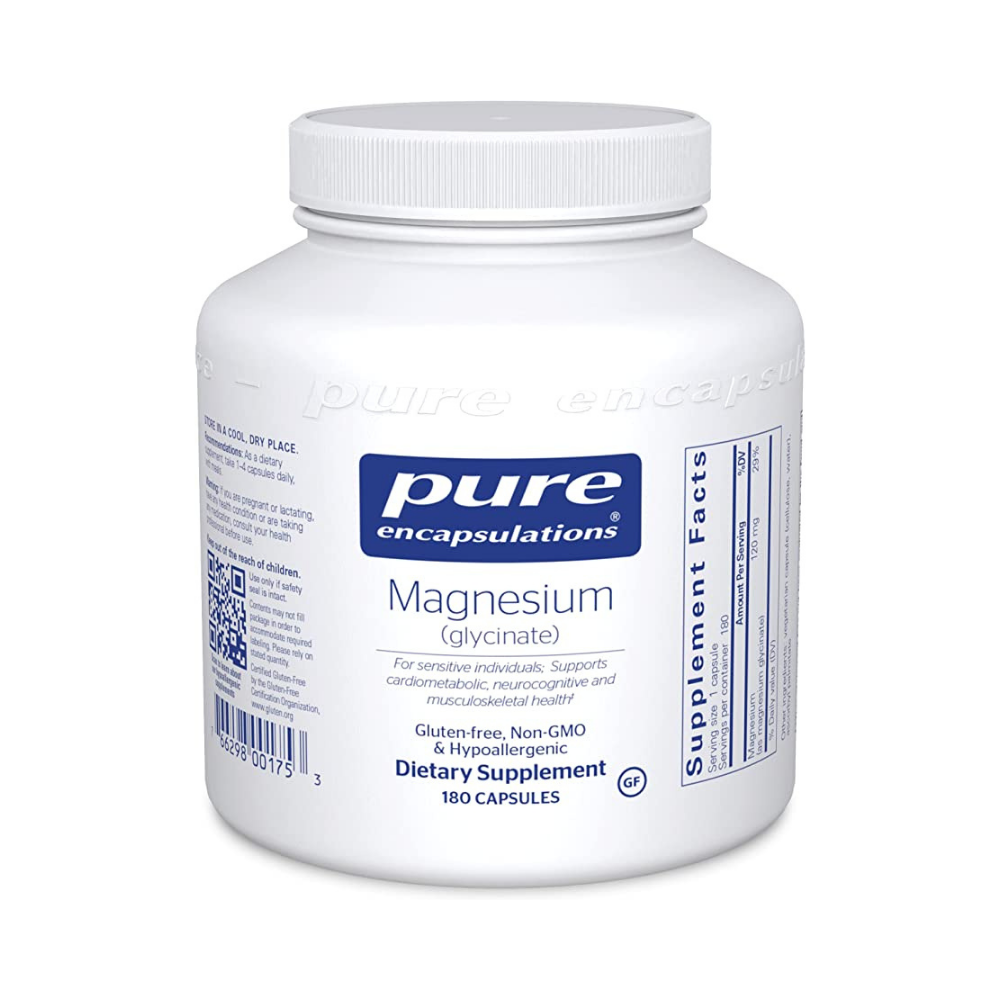 Magnesium Glycinate 180 Capsules