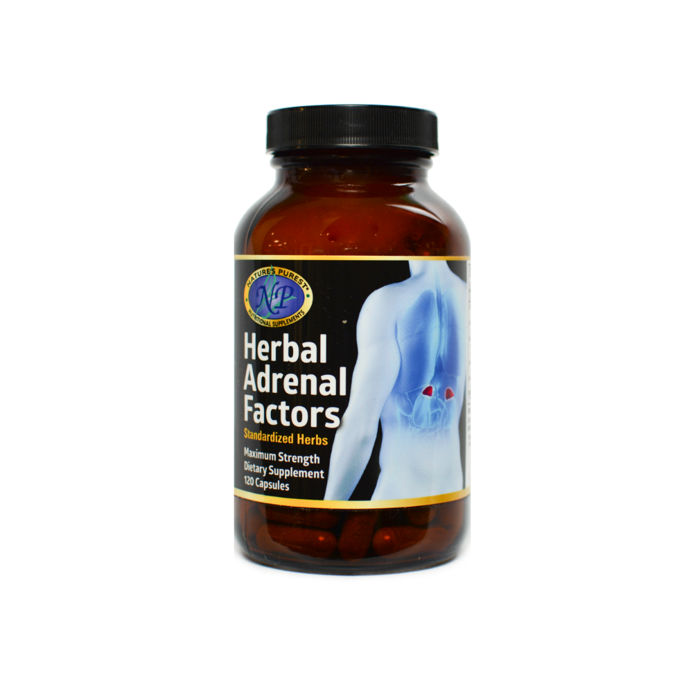 Herbal Adrenal Factors 120 Capsules