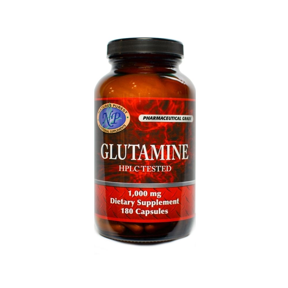Glutamine 1000Mg 180 Capsules